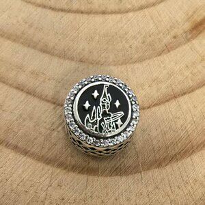 Pandora Disneyland Paris 30 Magical Years Charm Pendant, S925 Silver Jewelry